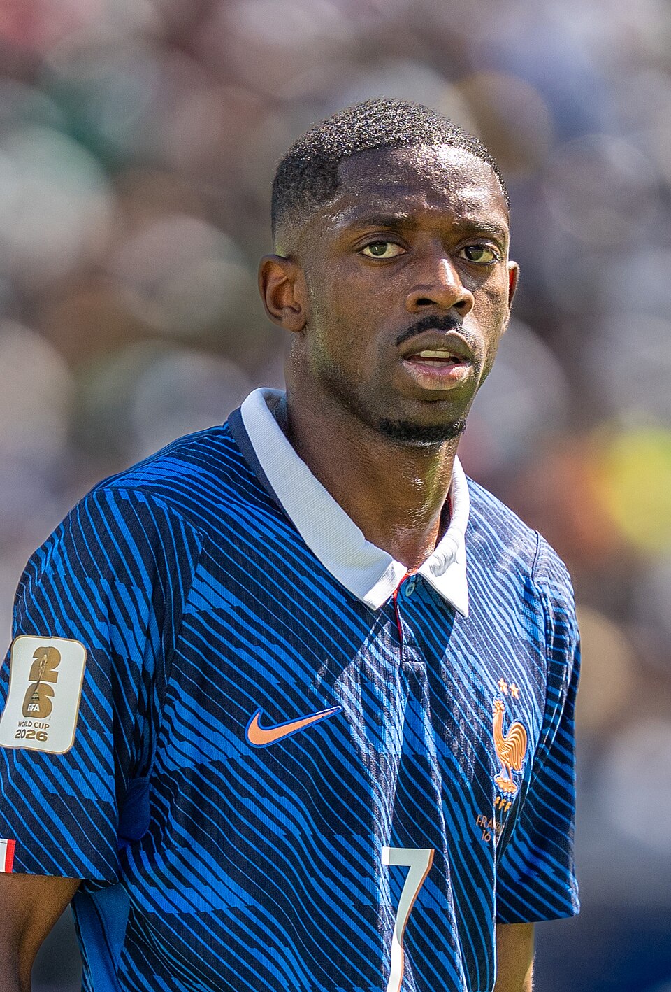 Retrato de Ousmane Dembélé