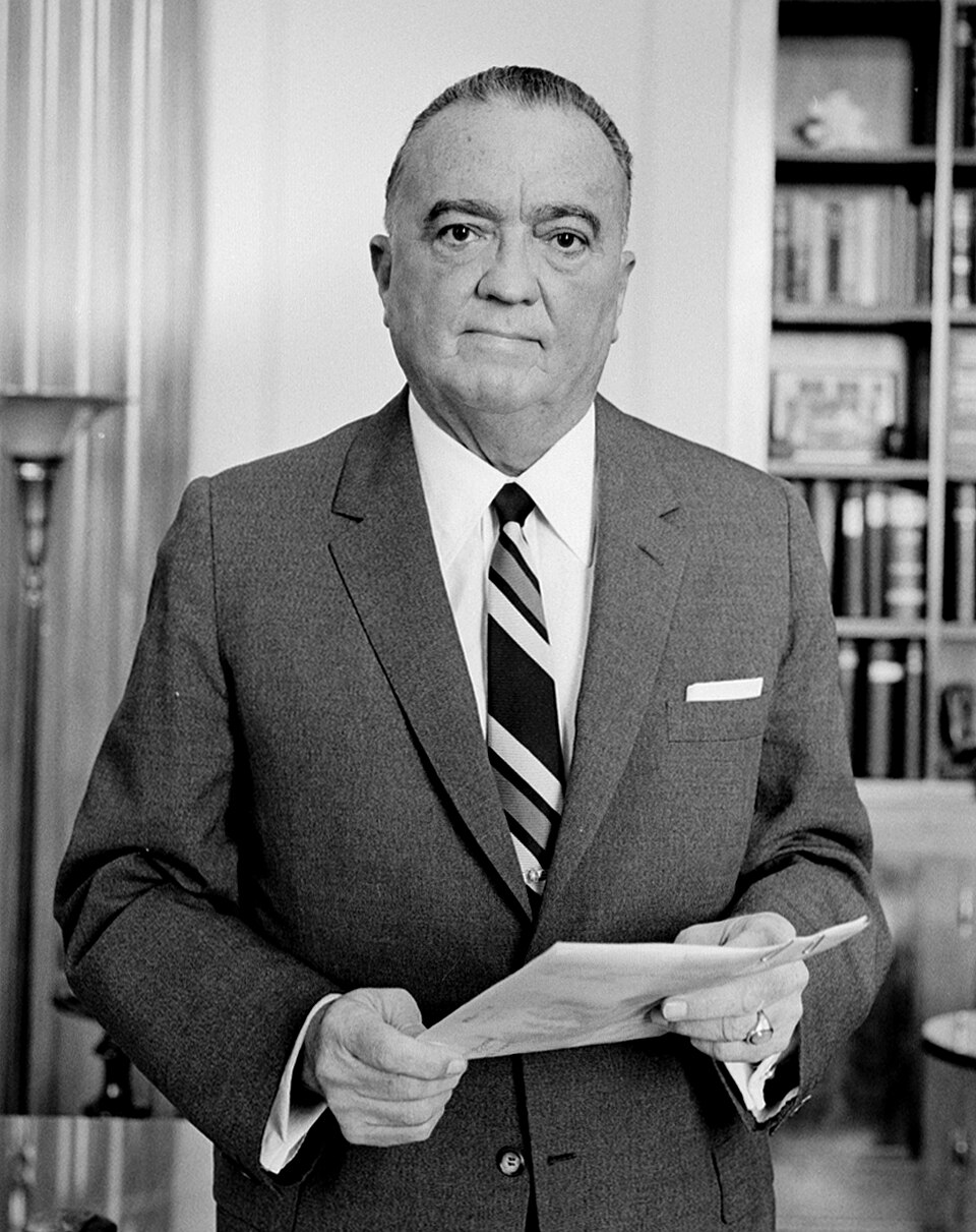 Retrato de J. Edgar Hoover