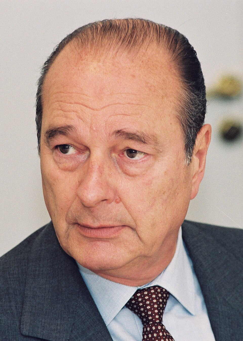 Retrato de Jacques Chirac