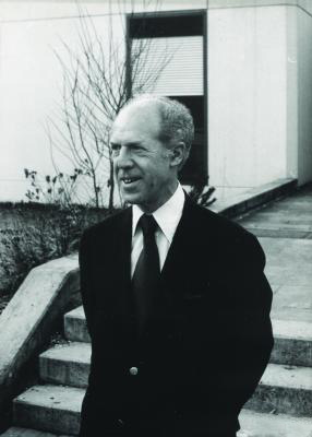 Retrato de Gerard Debreu