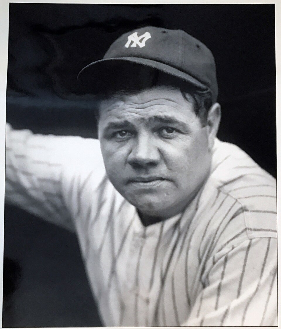 Retrato de Babe Ruth