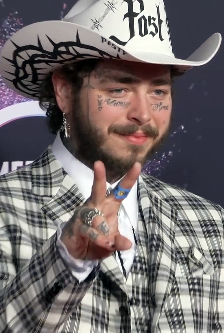 Retrato de Post Malone