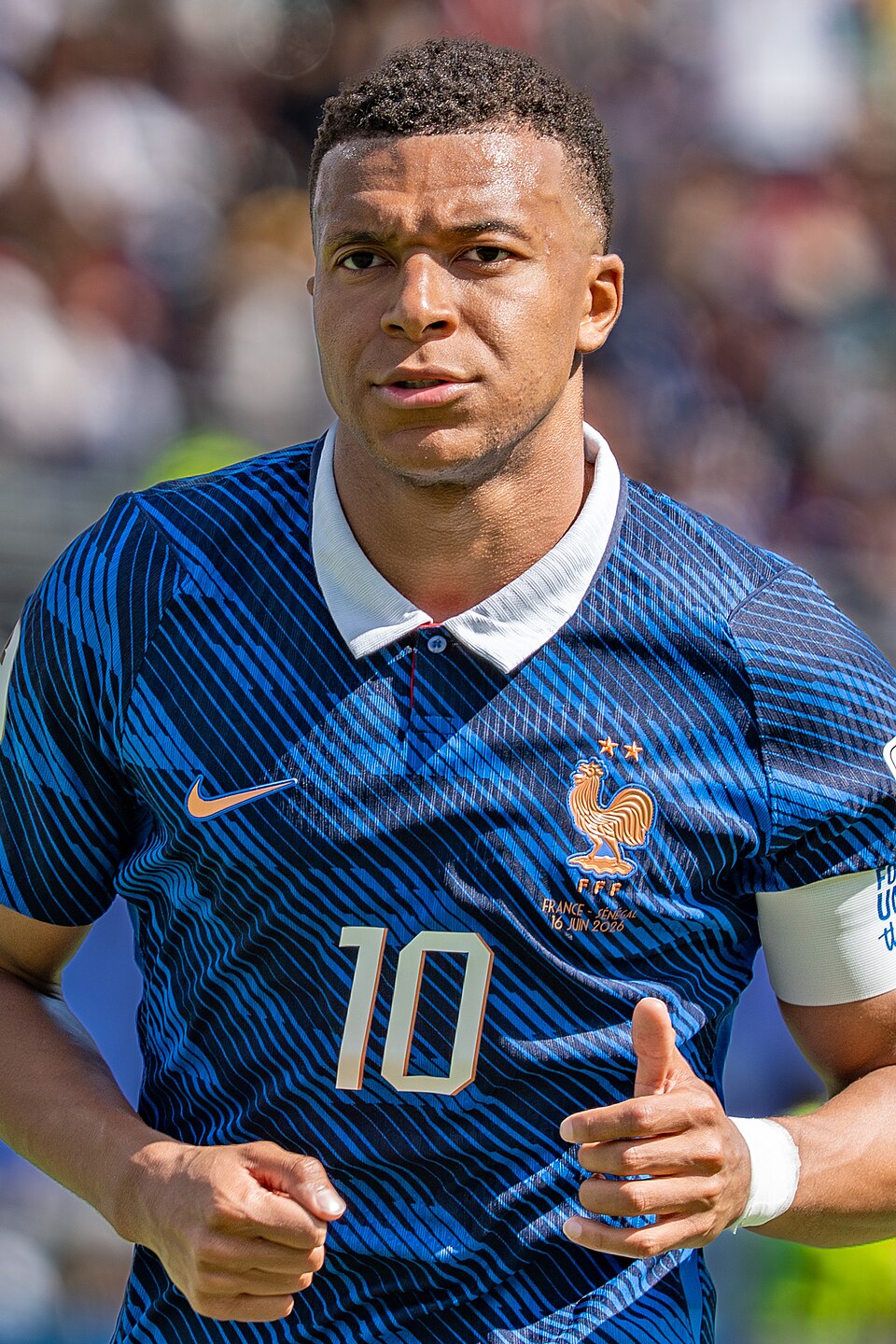 Retrato de Kylian Mbappé