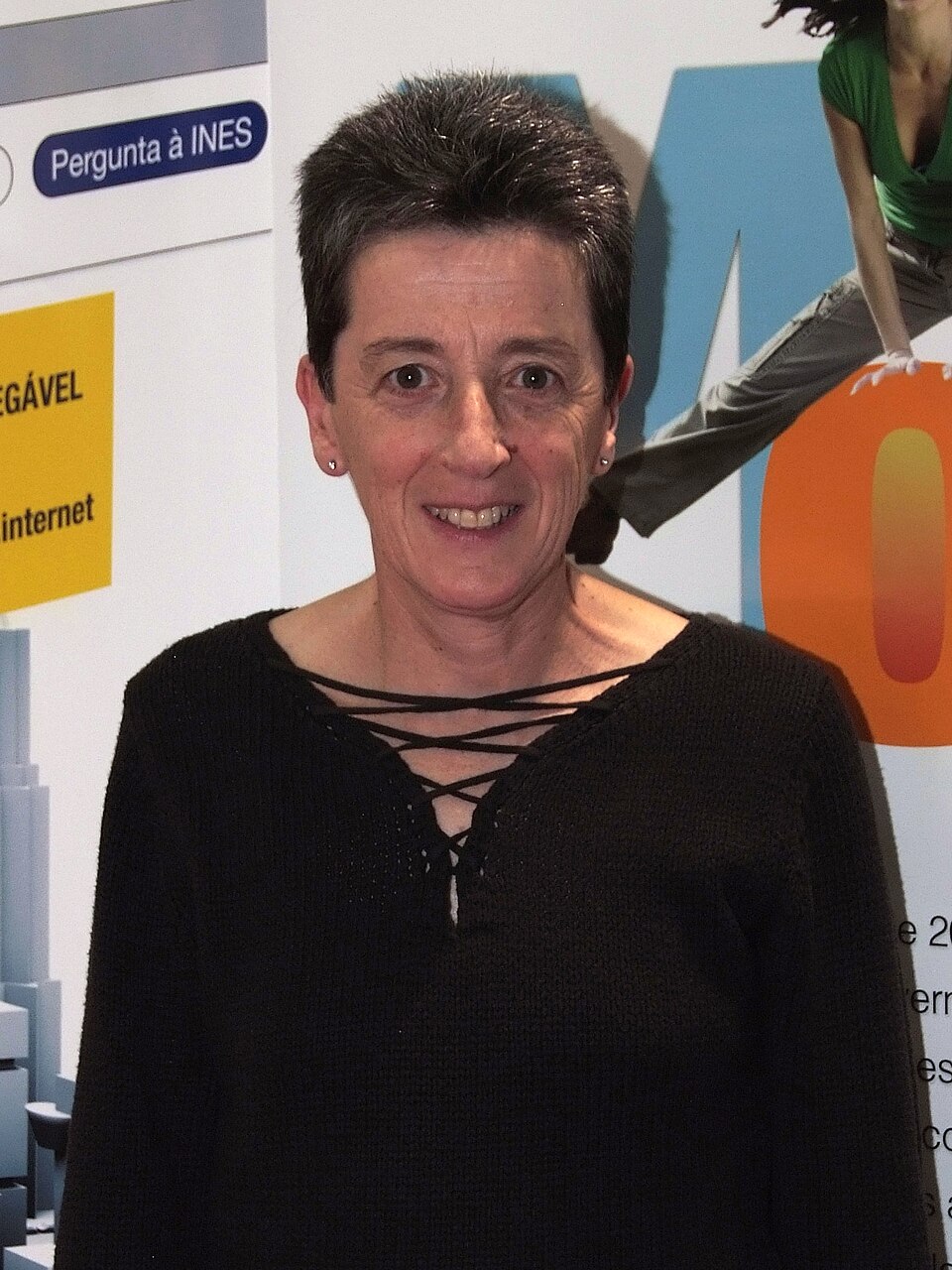 Retrato de Rosa Mota
