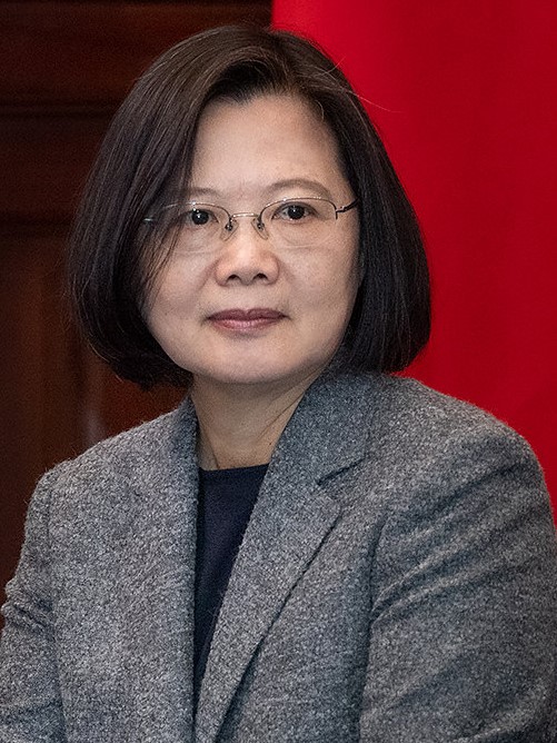 Retrato de Tsai Ing-wen