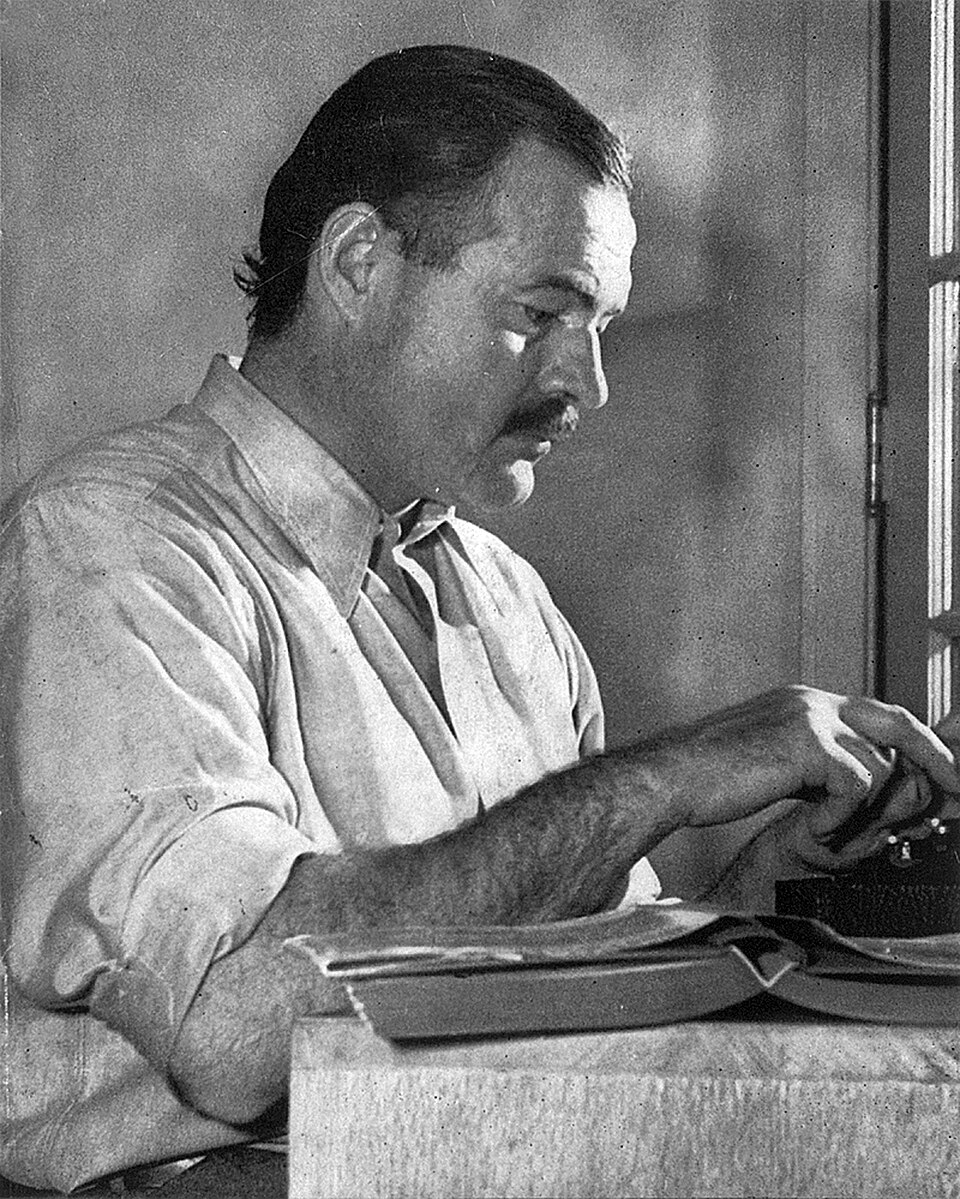 Retrato de Ernest Hemingway