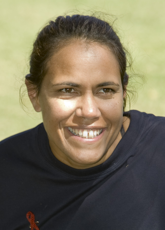 Retrato de Cathy Freeman