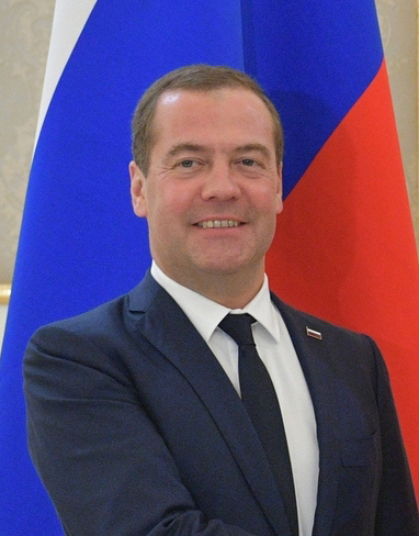 Retrato de Dmitri Medvedev