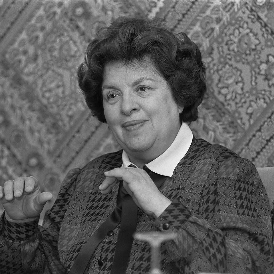 Retrato de Maria de Lourdes Pintasilgo
