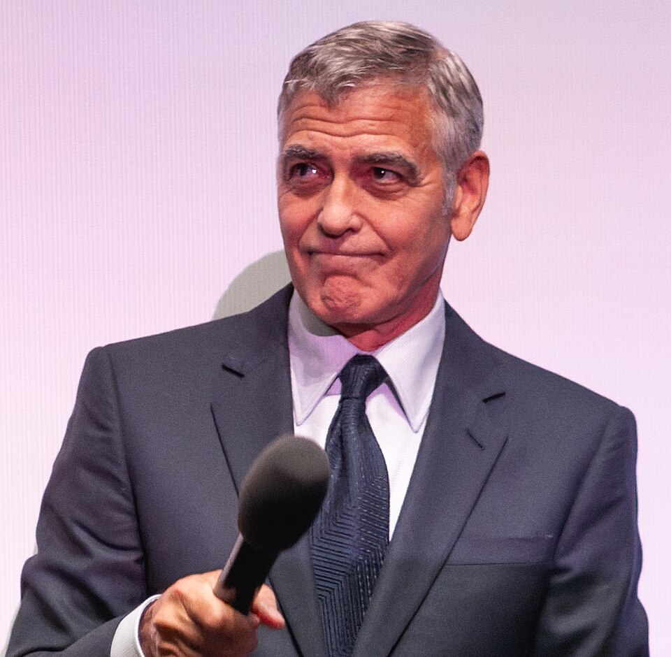 Retrato de George Clooney