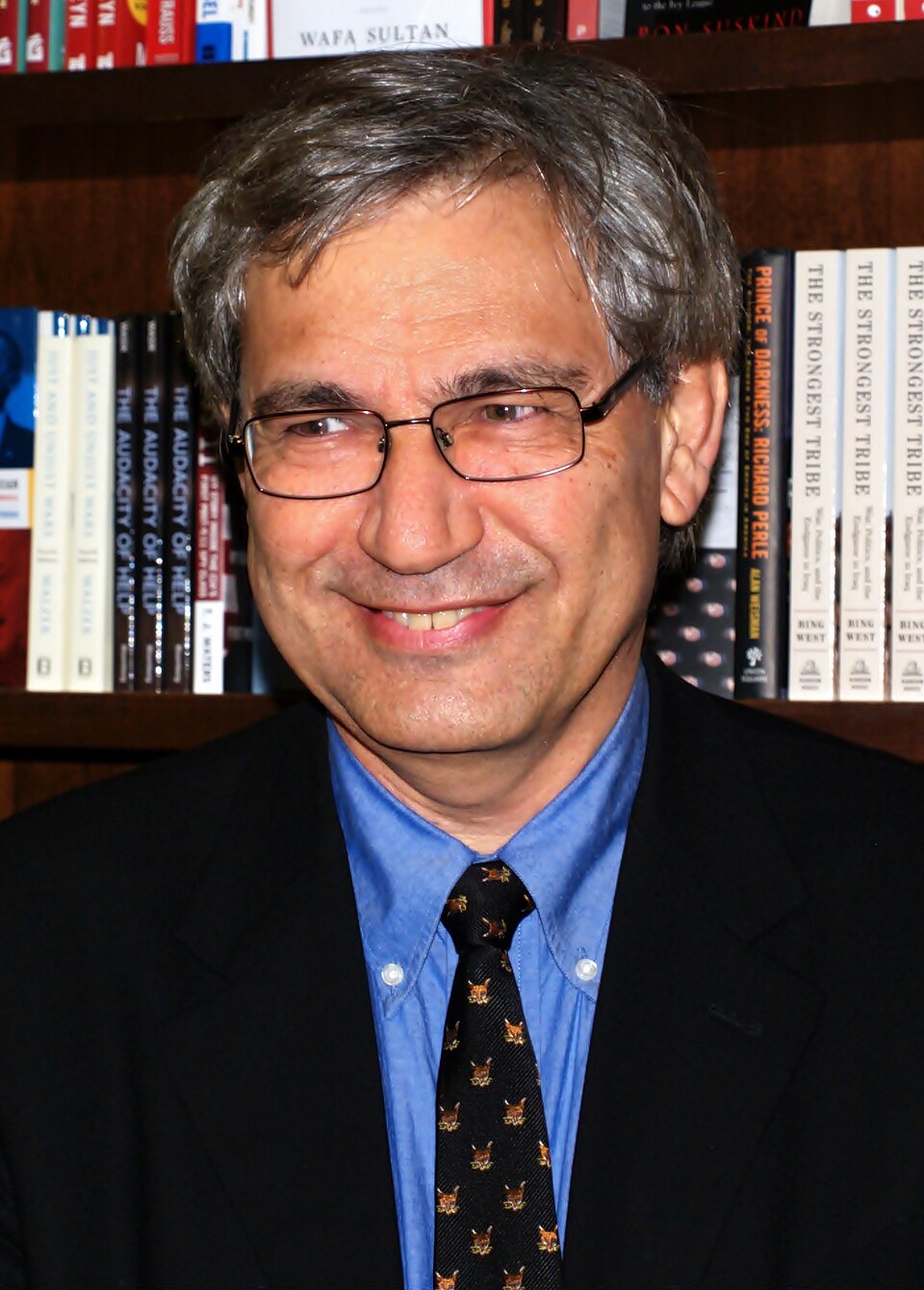 Retrato de Orhan Pamuk
