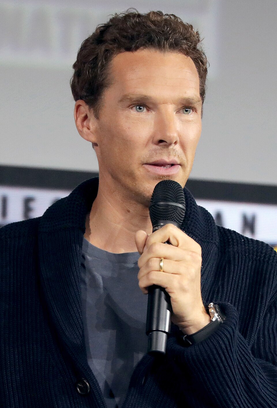 Retrato de Benedict Cumberbatch