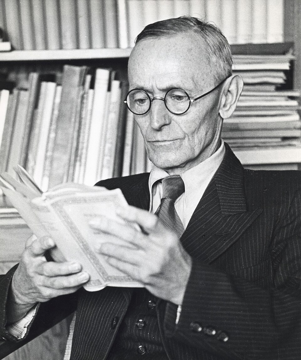 Retrato de Hermann Hesse