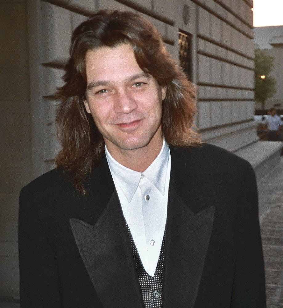 Retrato de Eddie Van Halen