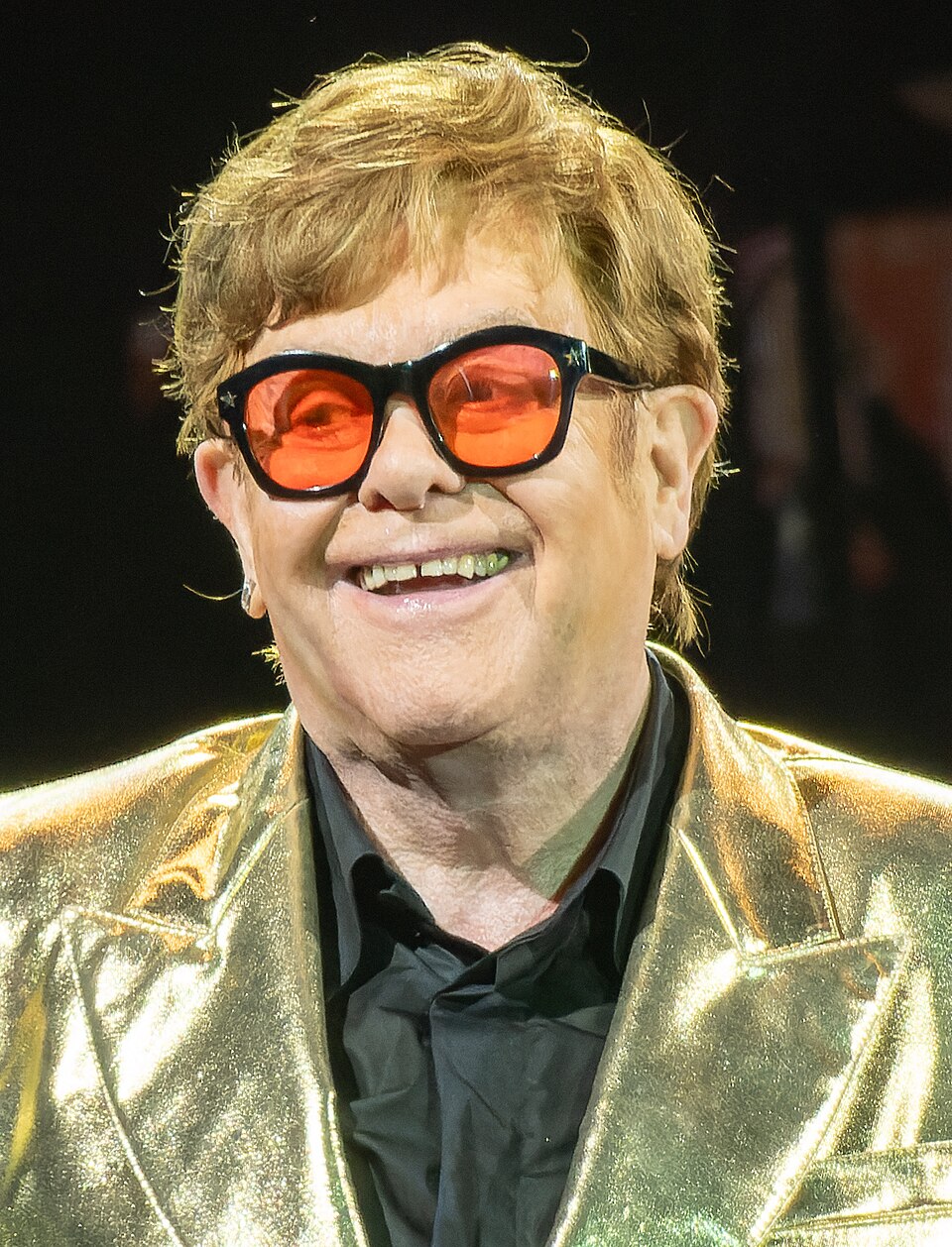Retrato de Elton John