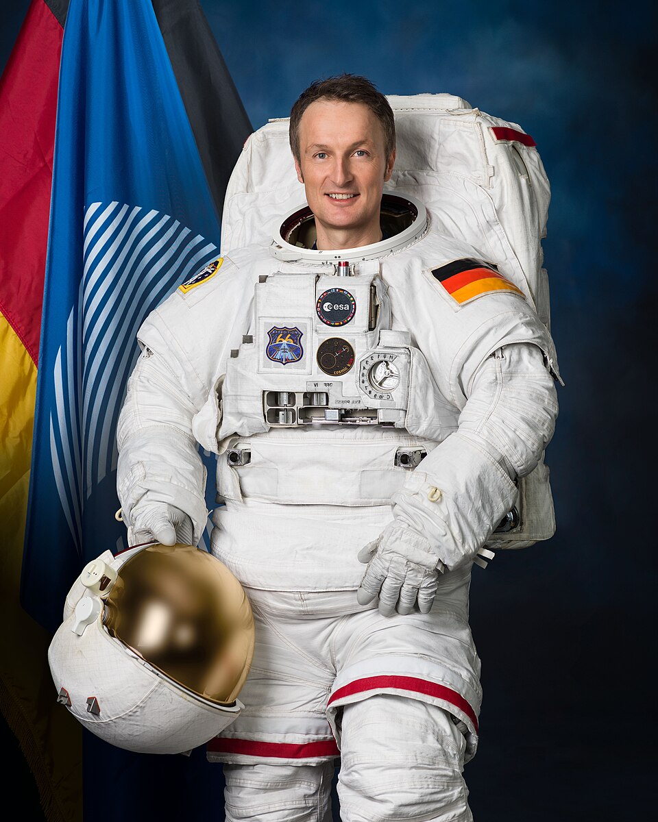 Retrato de Matthias Maurer