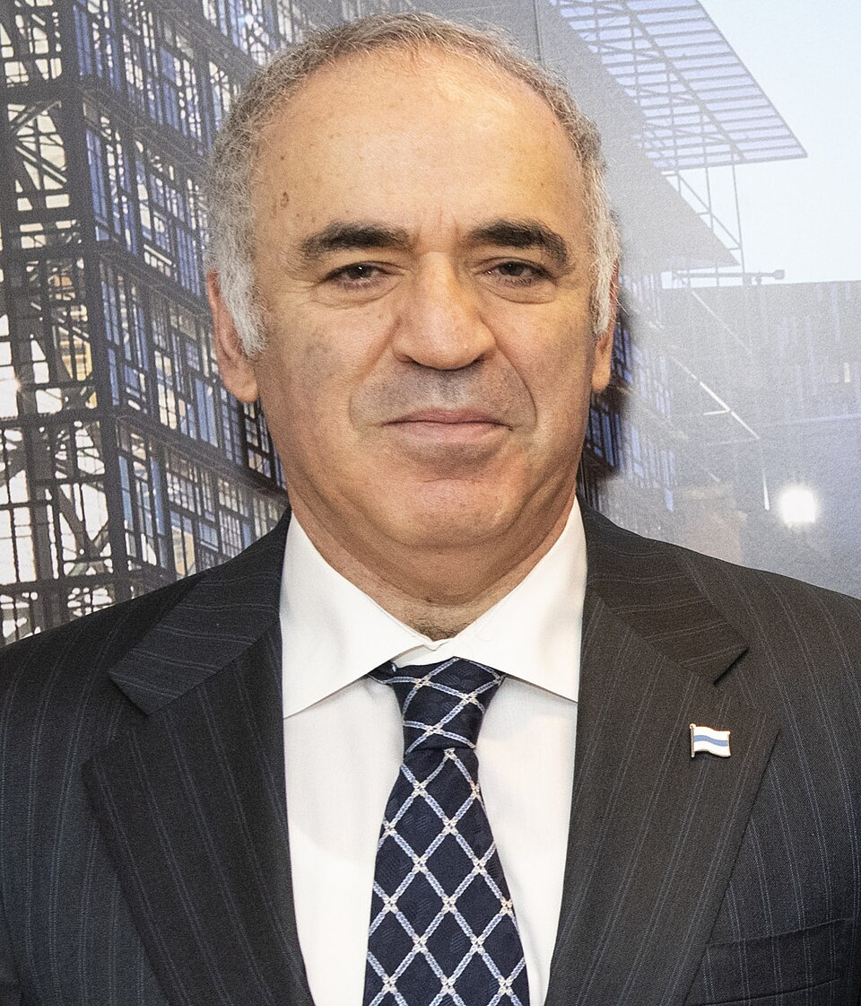 Retrato de Garry Kasparov