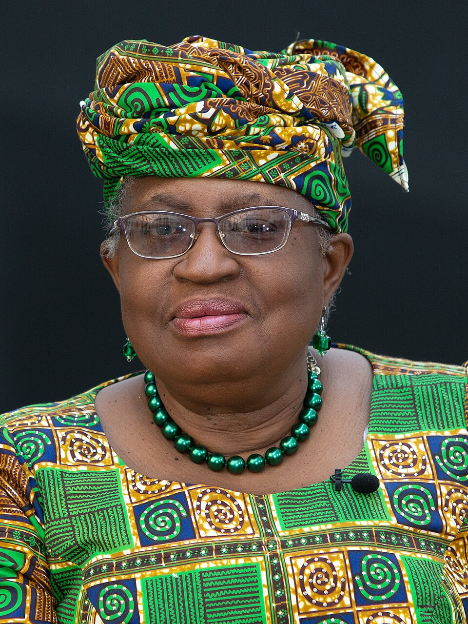Retrato de Ngozi Okonjo-Iweala