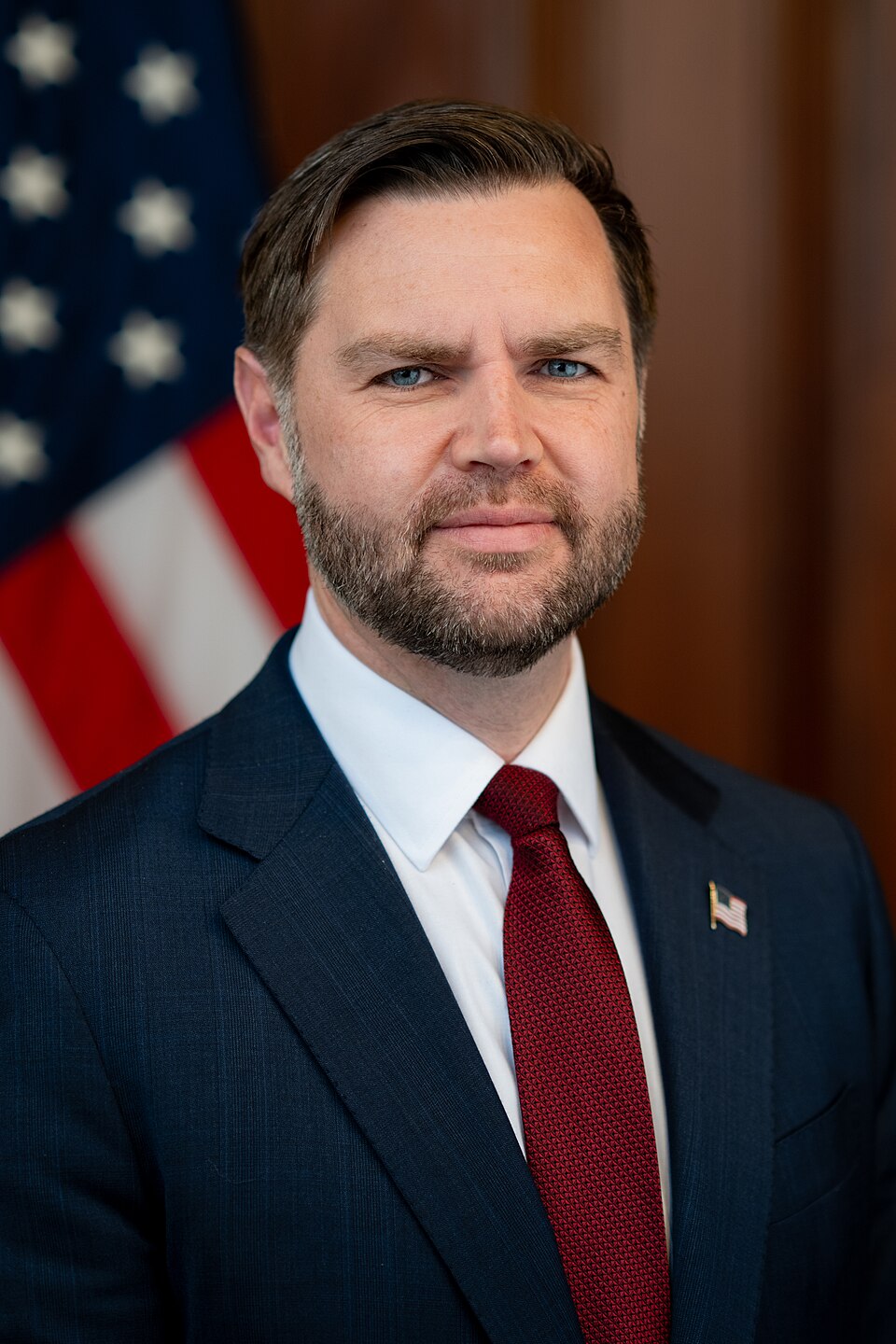 Retrato de JD Vance
