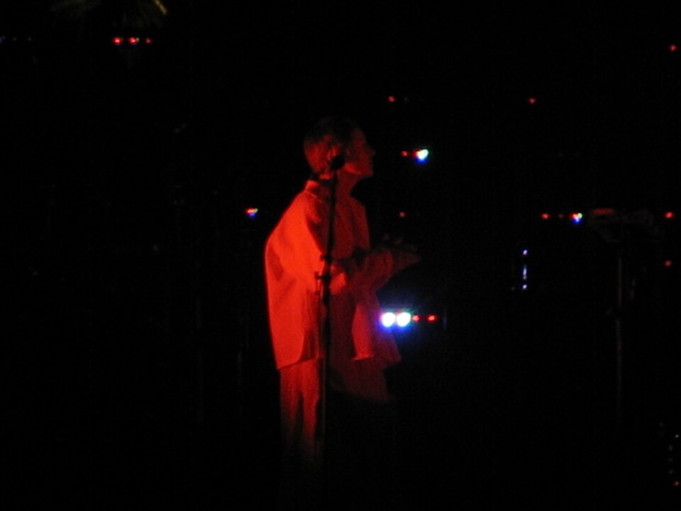Fotografia de Elizabeth Fraser e Massive Attack
