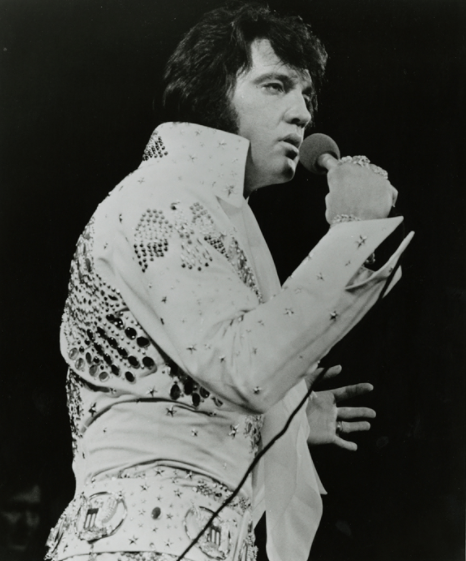 Retrato de Elvis Presley