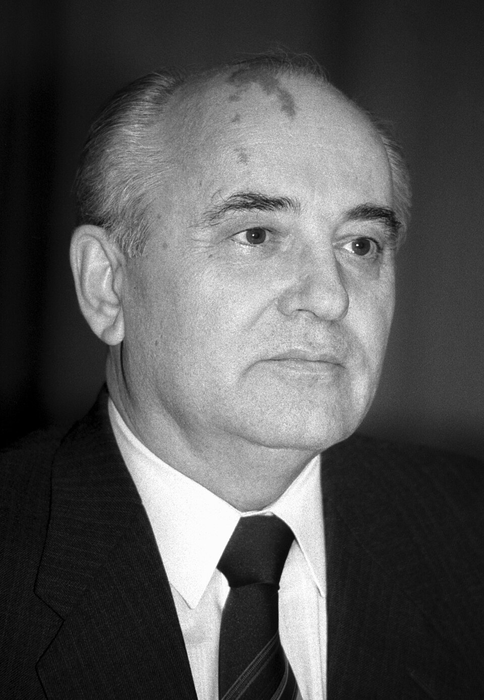Retrato de Mikhail Gorbachev
