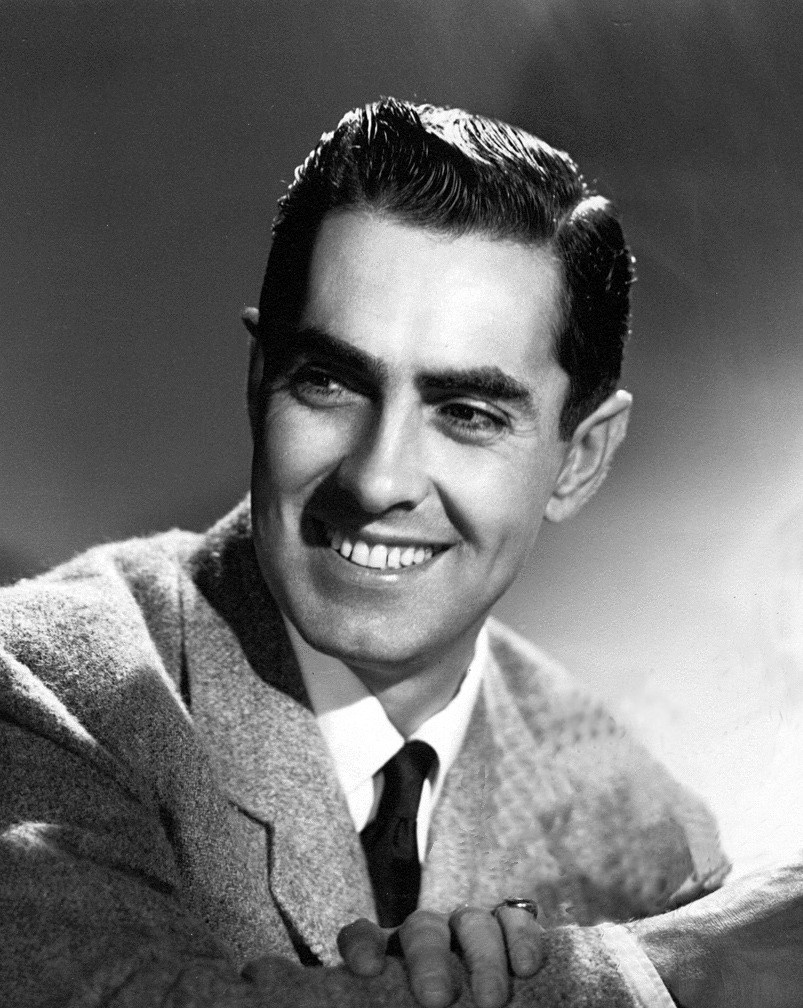 Retrato de Tyrone Power