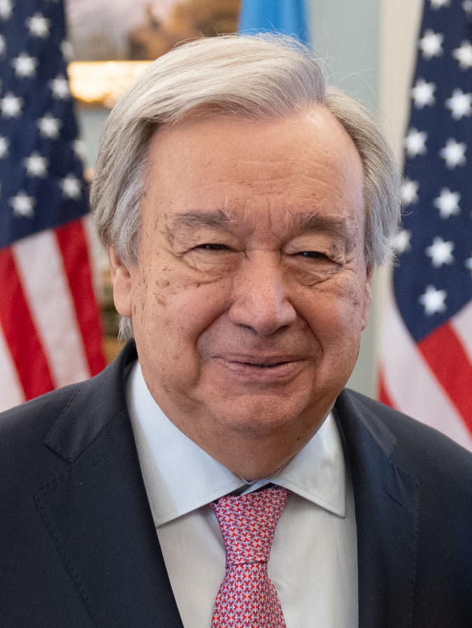 Retrato de António Guterres