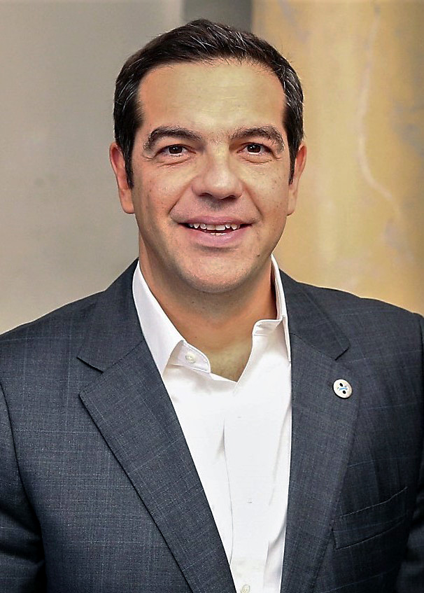 Retrato de Alexis Tsipras