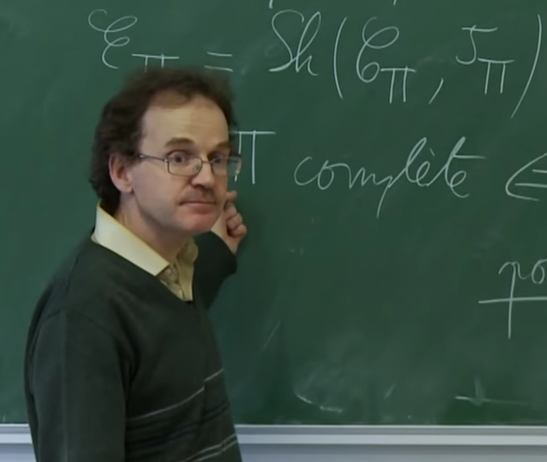 Retrato de Laurent Lafforgue