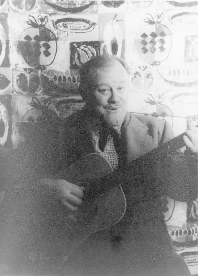 Retrato de Burl Ives