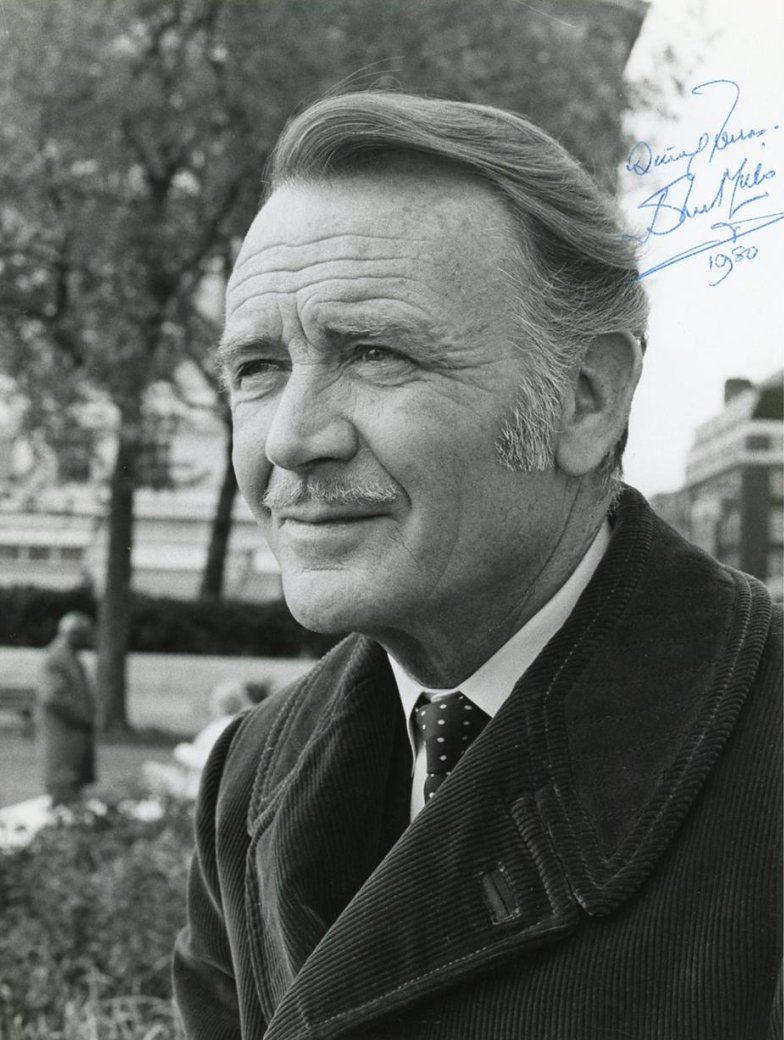 Retrato de John Mills