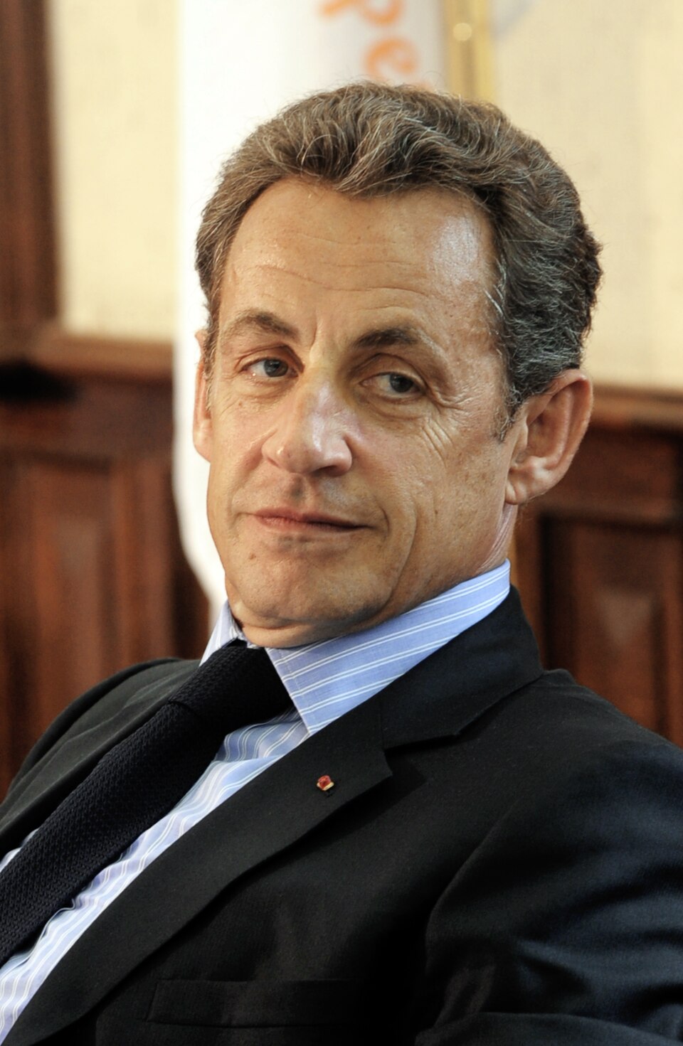 Retrato de Nicolas Sarkozy