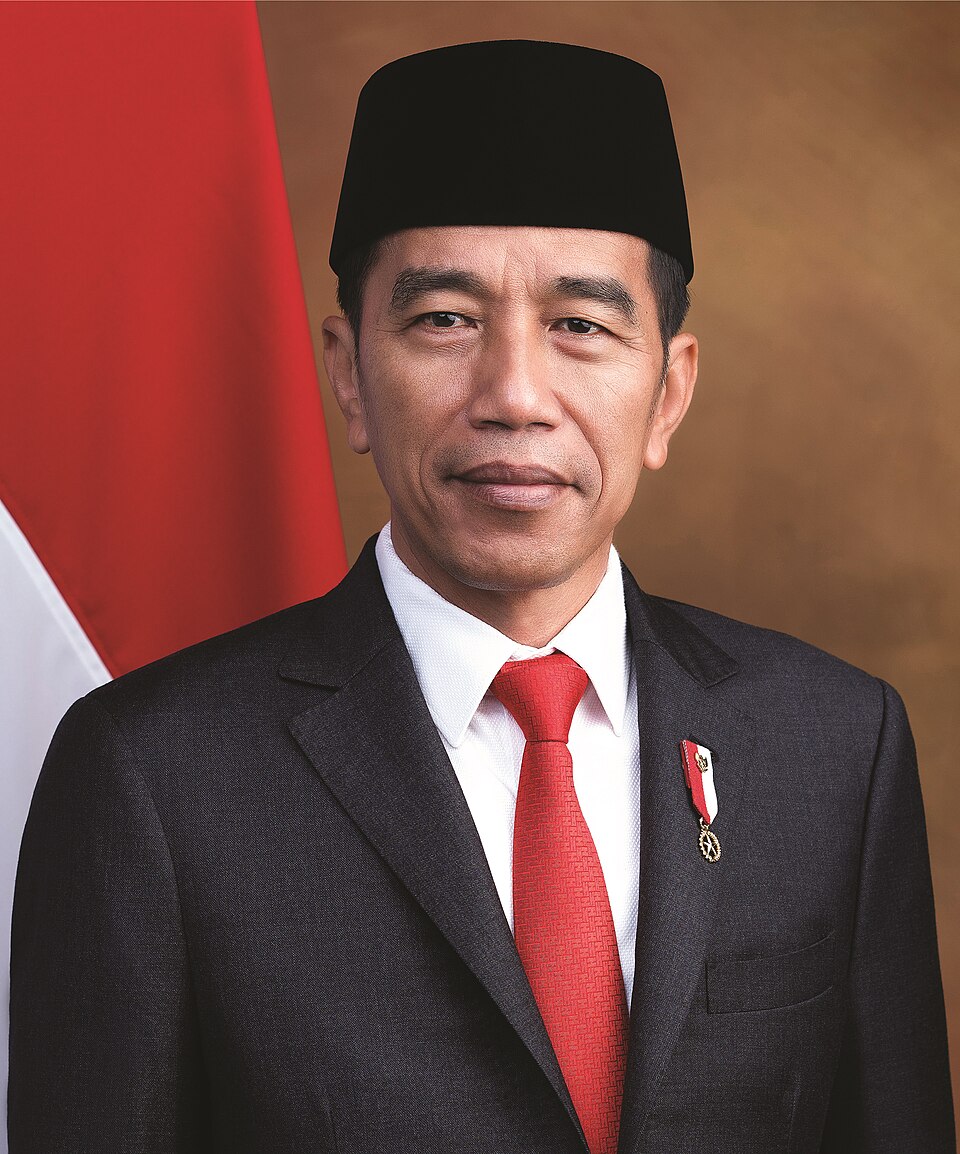 Retrato de Joko Widodo