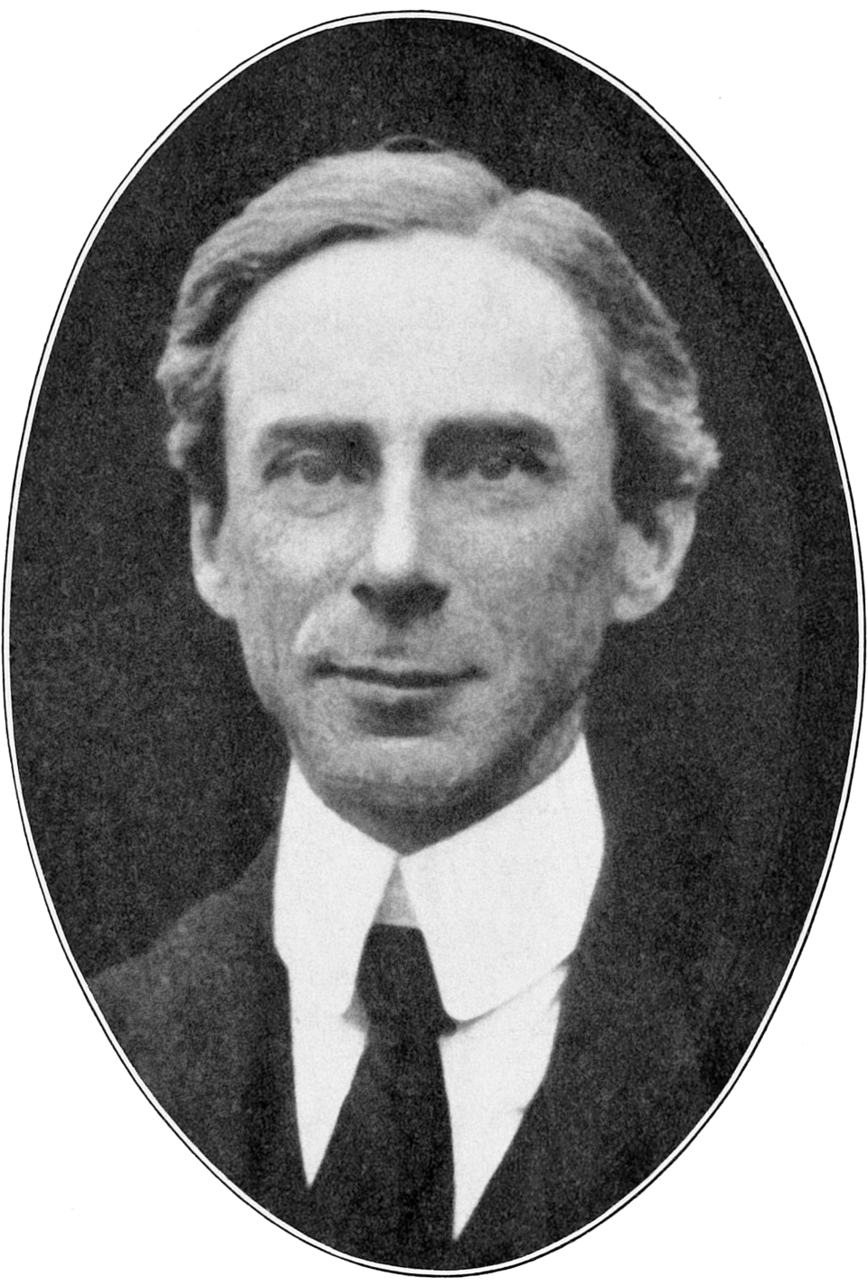 Retrato de Bertrand Russell
