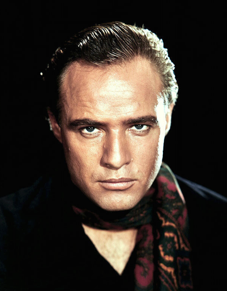 Retrato de Marlon Brando