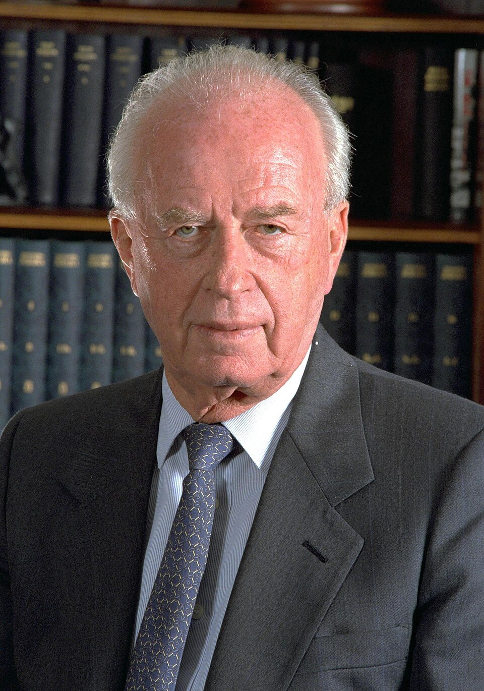 Retrato de Yitzhak Rabin