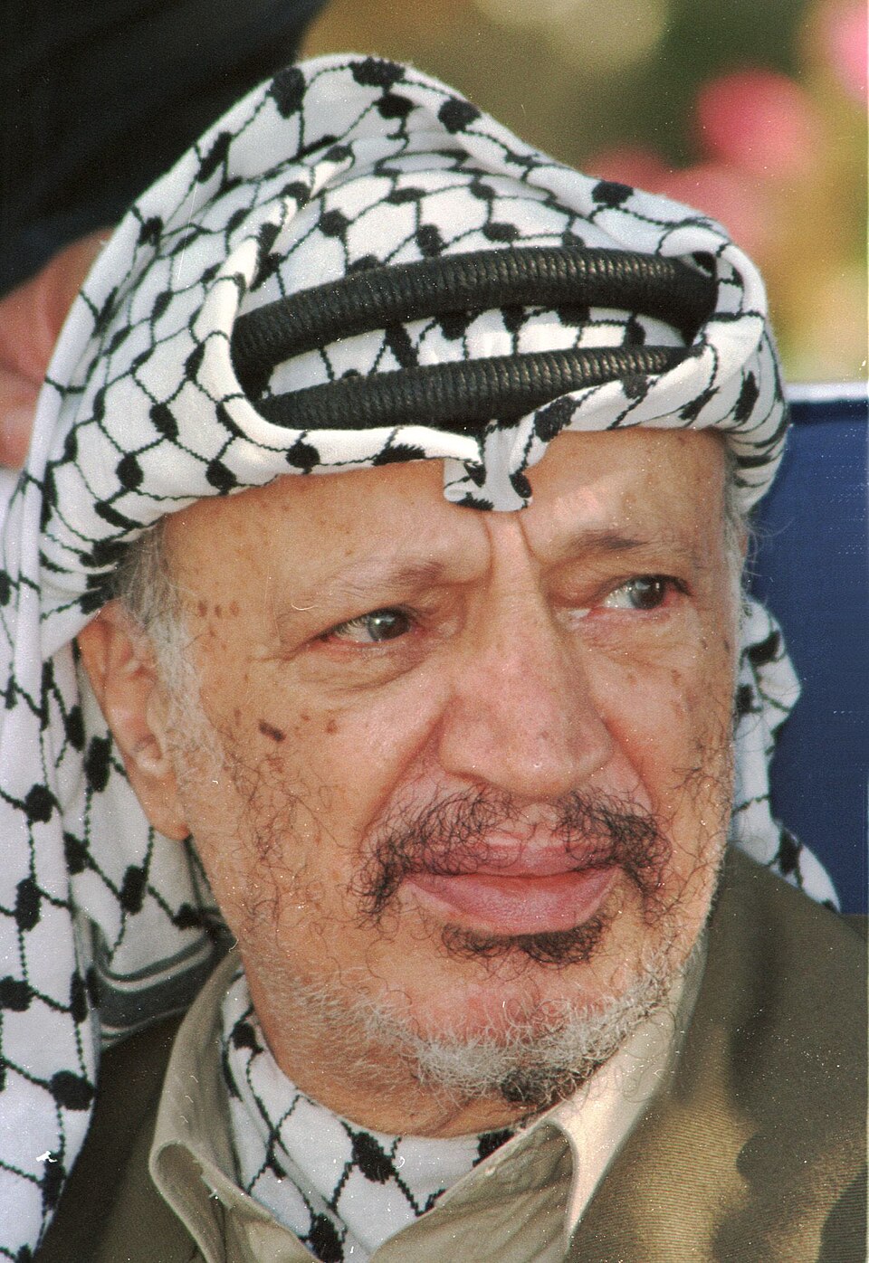 Retrato de Yasser Arafat