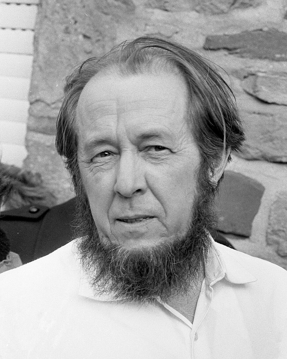 Retrato de Alexander Solzhenitsyn