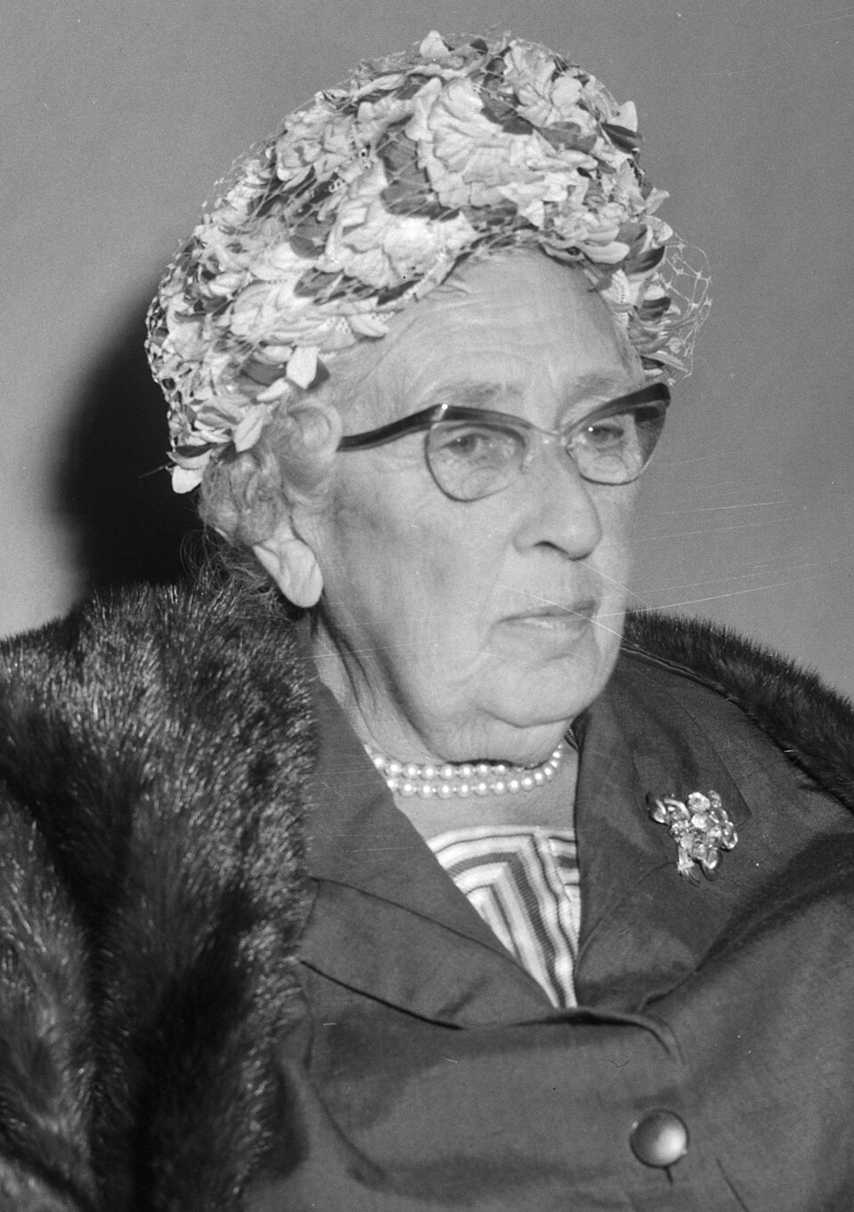 Retrato de Agatha Christie