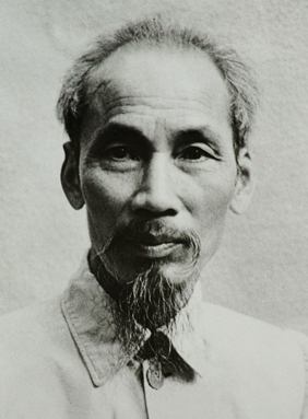 Retrato de Ho Chi Minh