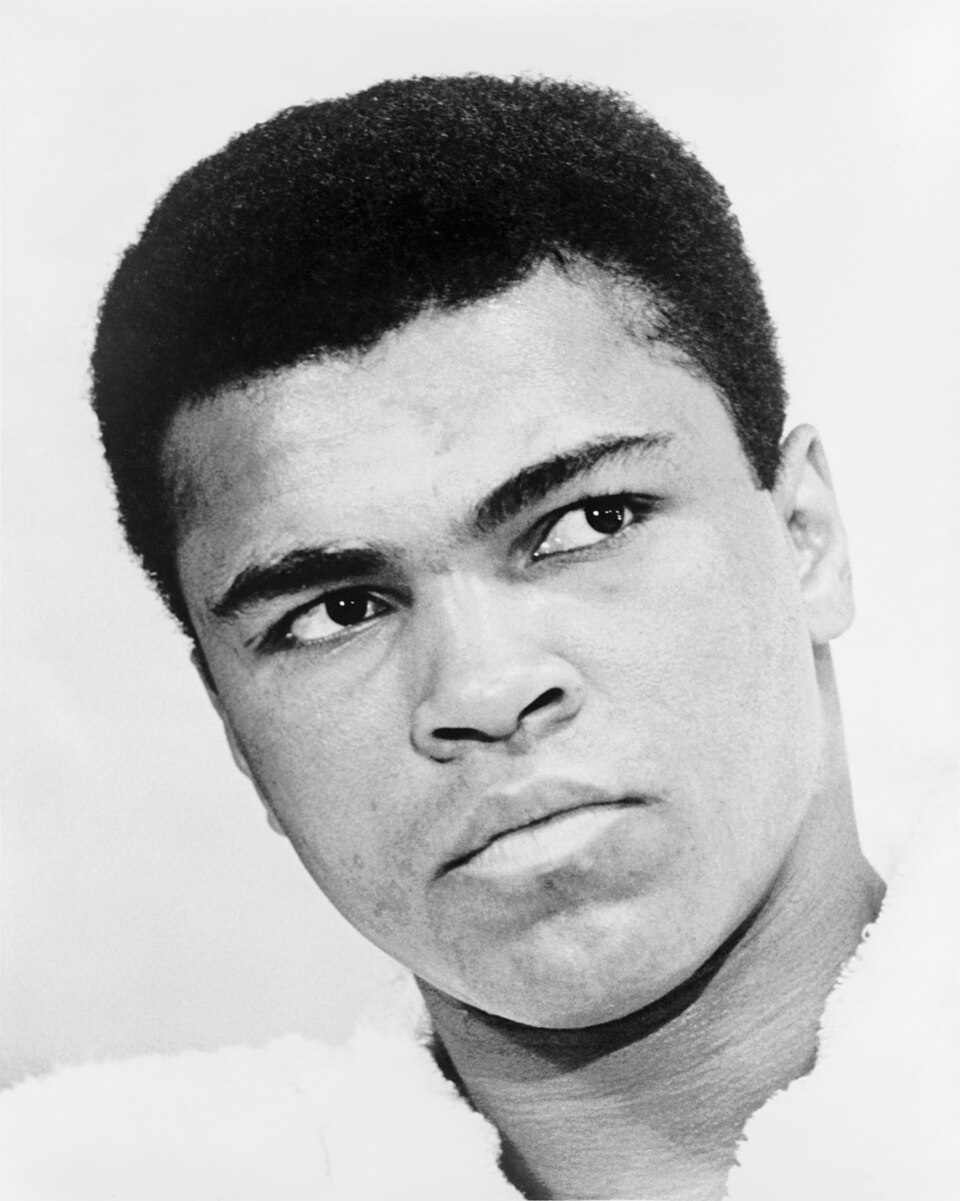 Retrato de Muhammad Ali