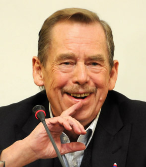 Retrato de Václav Havel