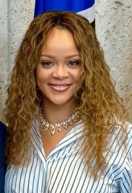 Retrato de Rihanna