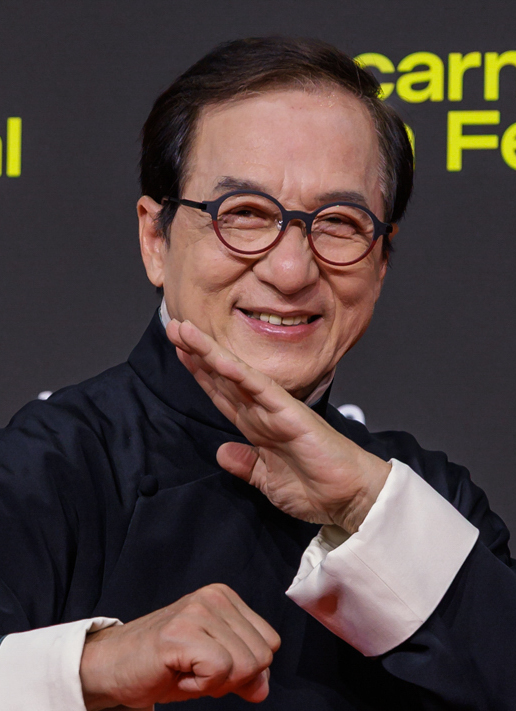 Retrato de Jackie Chan