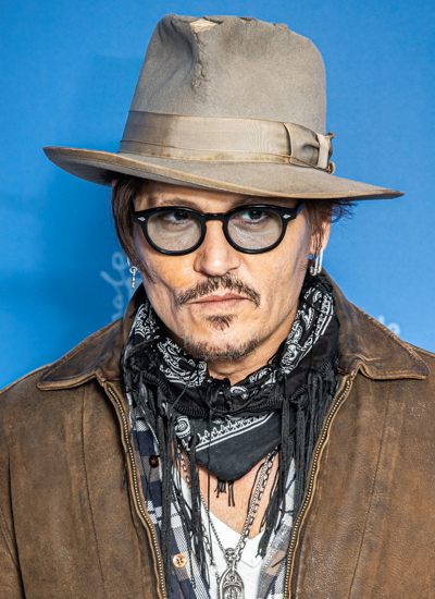 Retrato de Johnny Depp