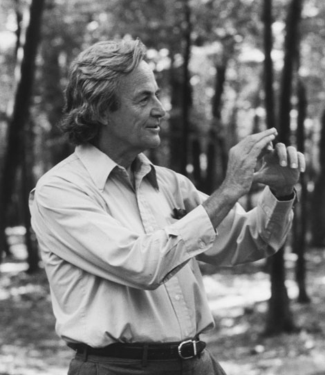 Retrato de Richard Feynman