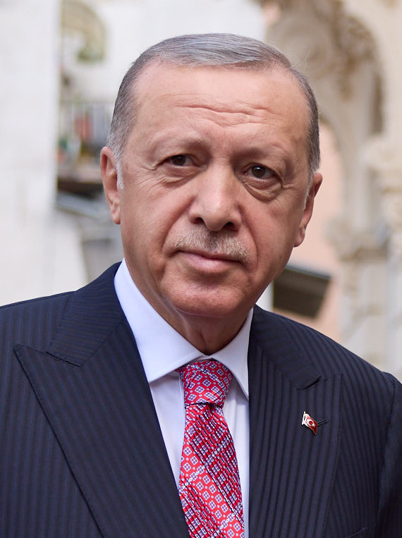 Retrato de Recep Tayyip Erdoğan