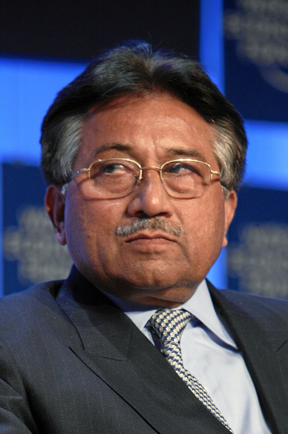 Retrato de Pervez Musharraf