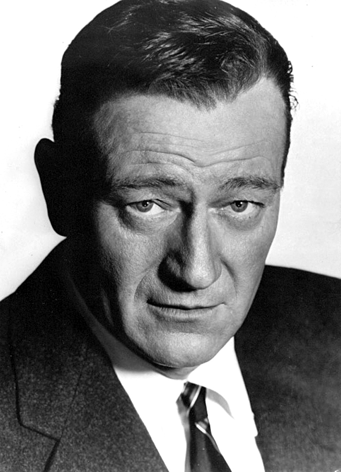 Retrato de John Wayne